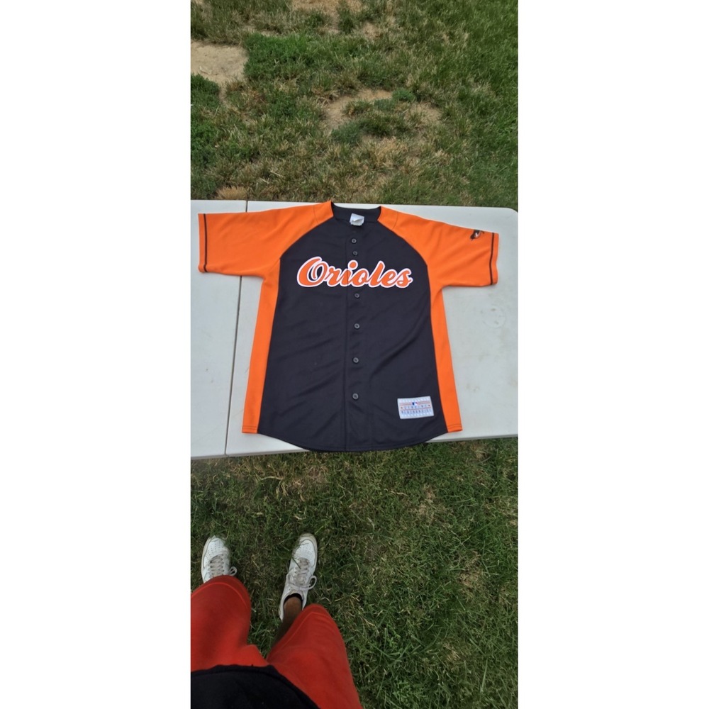 vintage Baltimore Orioles button-down baseball jersey Size Medium